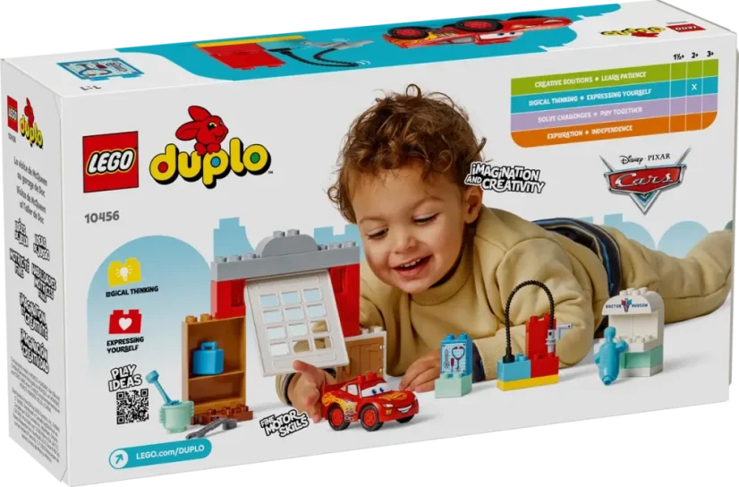 LEGO® DUPLO® Disney 10456 McQueen a návštěva v garáži doktora Hudsona