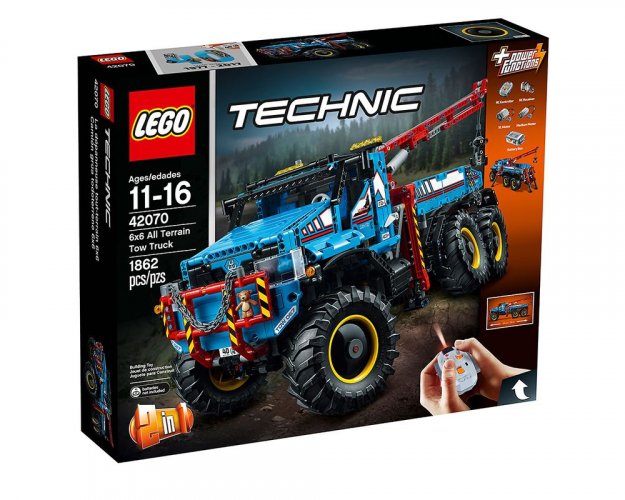 LEGO® Technic 42070 Terénní odtahový vůz 6x6 DRUHÁ JAKOST