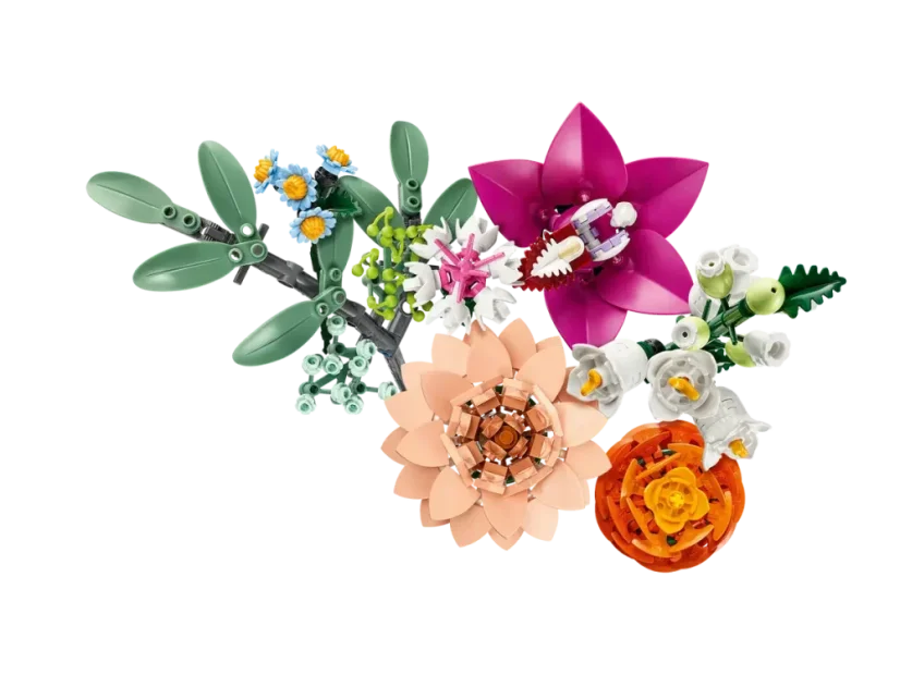 LEGO® Botanicals 10342 Pretty Pink Flower Bouquet