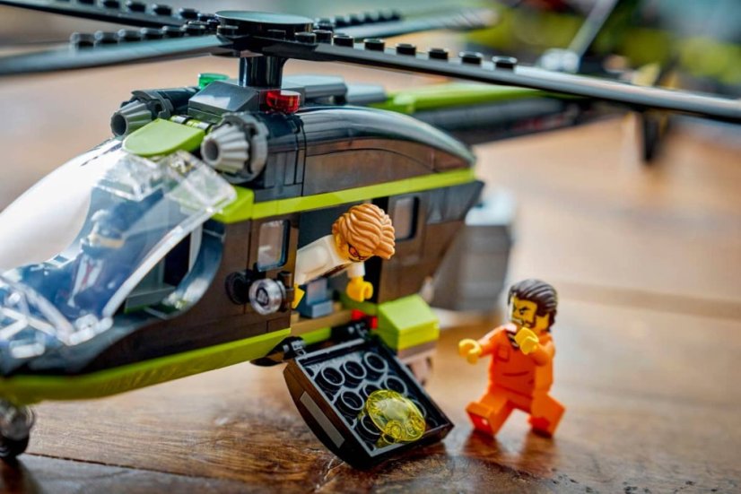LEGO® City 60508 Loupež v policejním vlaku