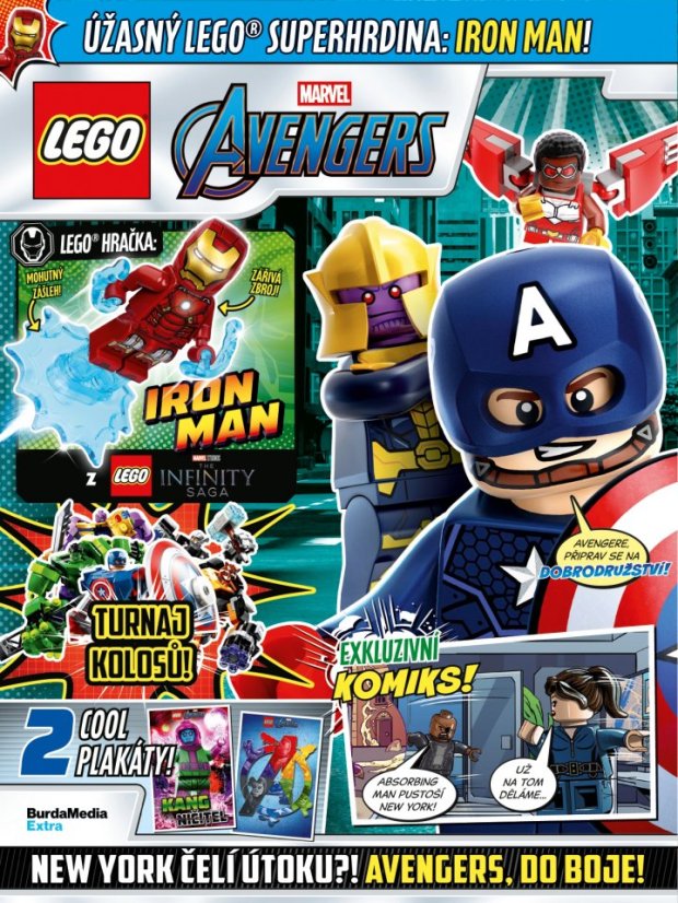 Časopis LEGO® Marvel Avengers 4/2025