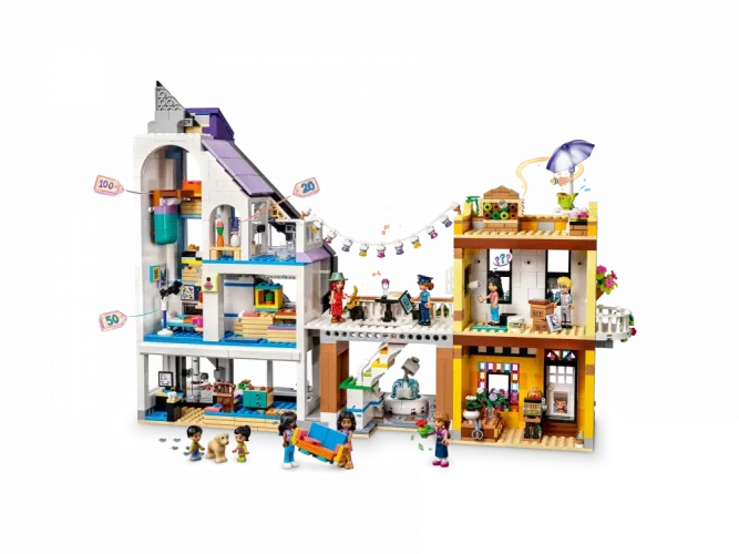 LEGO® Friends 41732 Sklep wnętrzarski i kwiaciarnia w śródmieściu