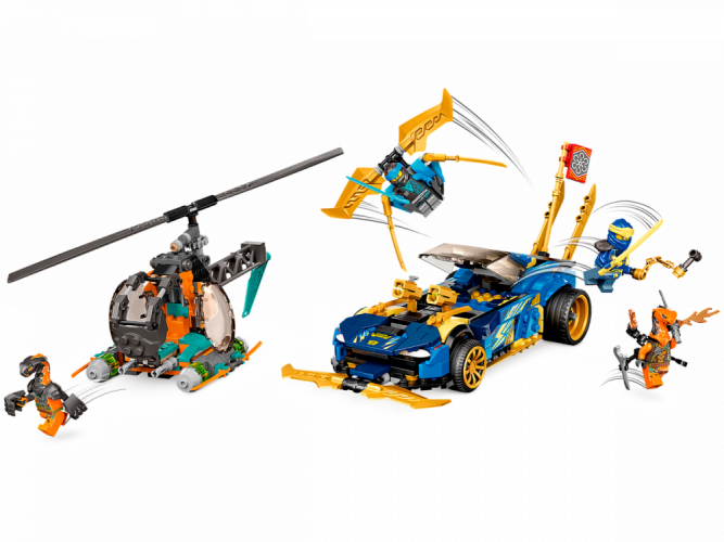 LEGO® Ninjago 71776 Pretekárske auto Jaya a Nye EVO