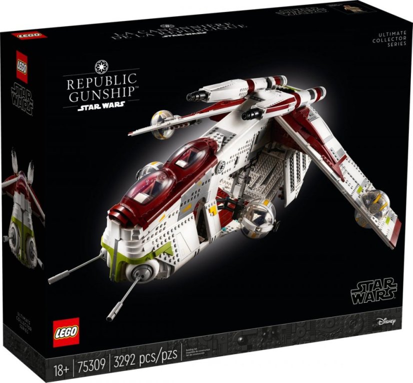 LEGO® Star Wars 75309 Kanonierka Republiki™ DRUGA JAKOŚĆ!
