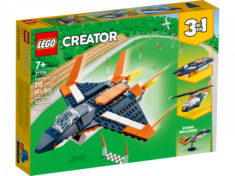 LEGO® Creator 31126 Nadzvukový tryskáč