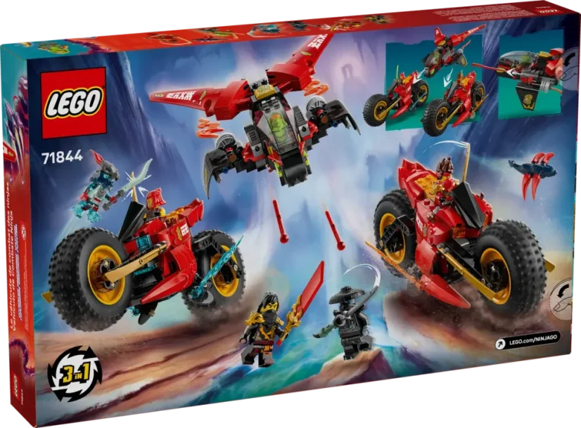 LEGO® NINJAGO 71844 Bojové vozidlo nindžov