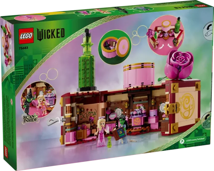 LEGO® Wicked 75683 Studentská kolej Glindy a Elphaby