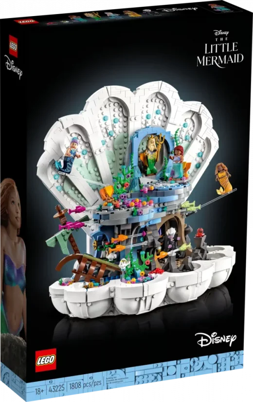 LEGO® Disney™ 43225 Královská škeble Malé mořské víly