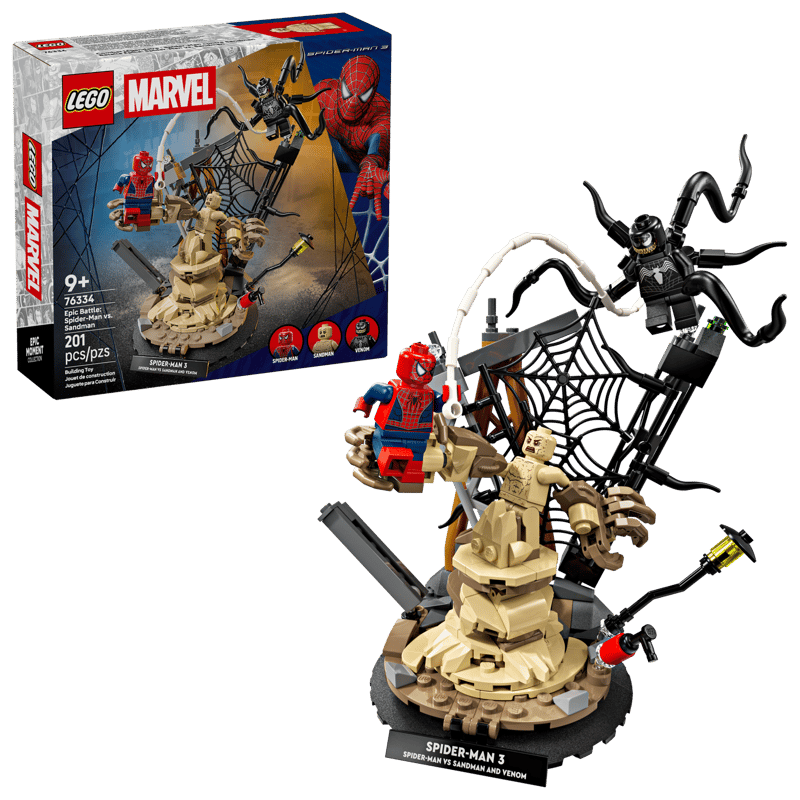 LEGO® Super Heroes 76334 Epický souboj: Spider-Man vs. Sandman