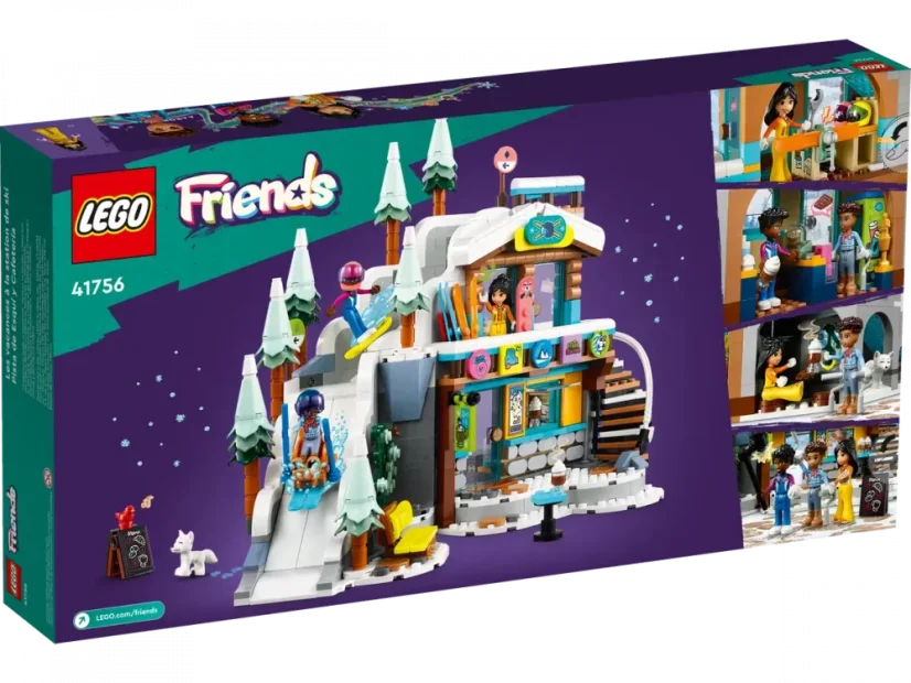 LEGO® Friends 41756 Lyžařský resort s kavárnou