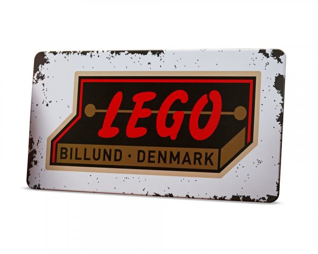 LEGO 5007016 Retro plechová cedule