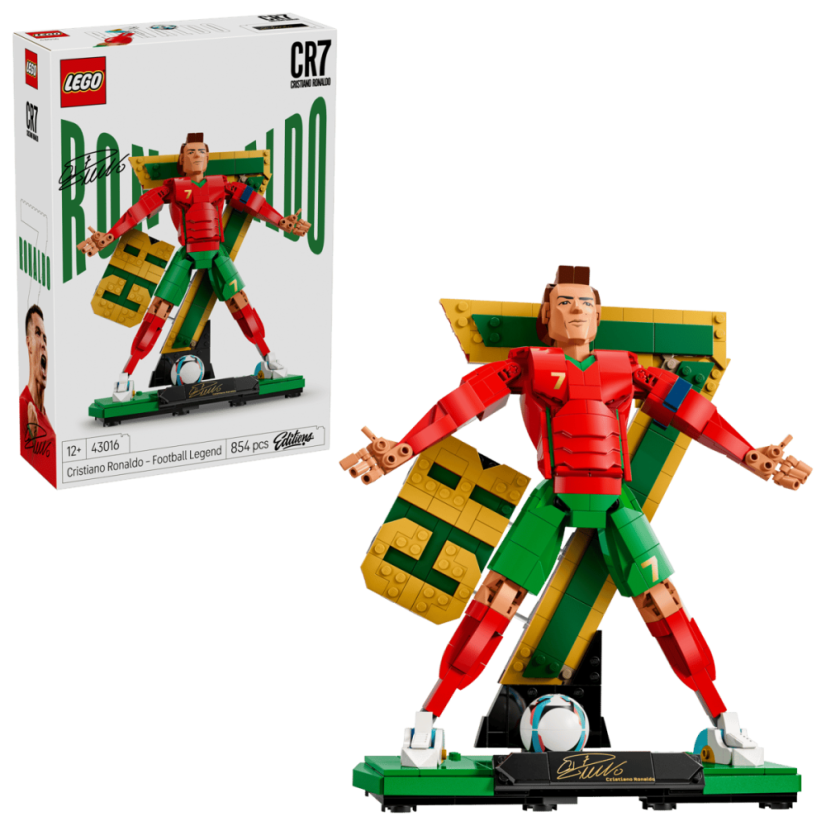 LEGO® Editions 43016 Cristiano Ronaldo – Soccer Legend