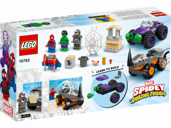 LEGO® Super Heroes 10782 Hulk vs. Rhino souboj džípů