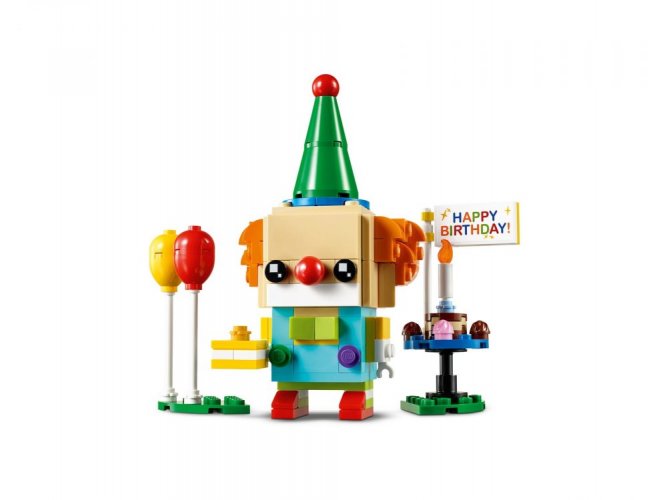 LEGO® BrickHeadz 40348 Klaun z urodzinowego przyjęcia