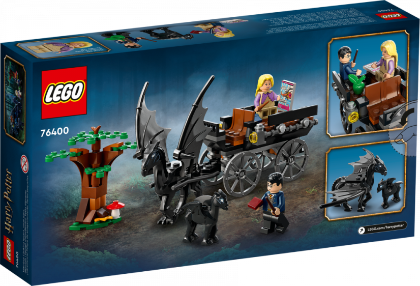 LEGO® Harry Potter 76400 Bradavice: Kočár a testrálové
