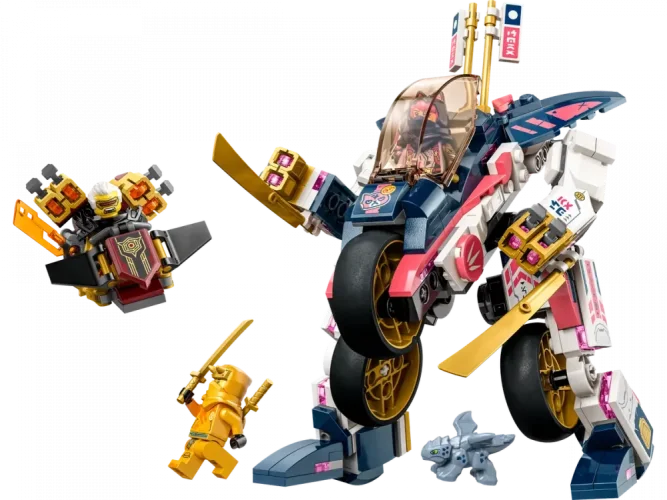 LEGO® NINJAGO® 71792 Sora a jej transformačný motorobot