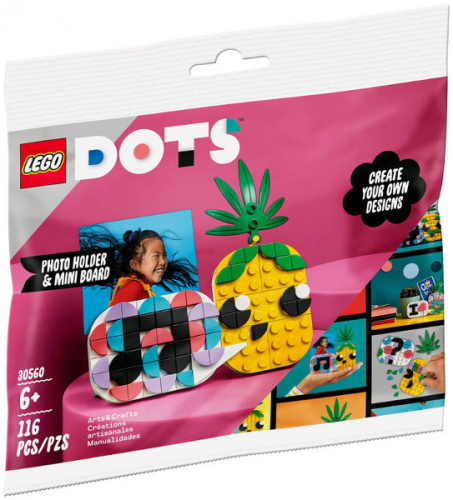 LEGO® DOTS 30560 Stojak na zdjęcia z ananasem