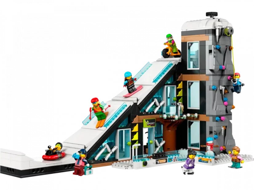 LEGO® City 60366 Centrum narciarskie i wspinaczkowe