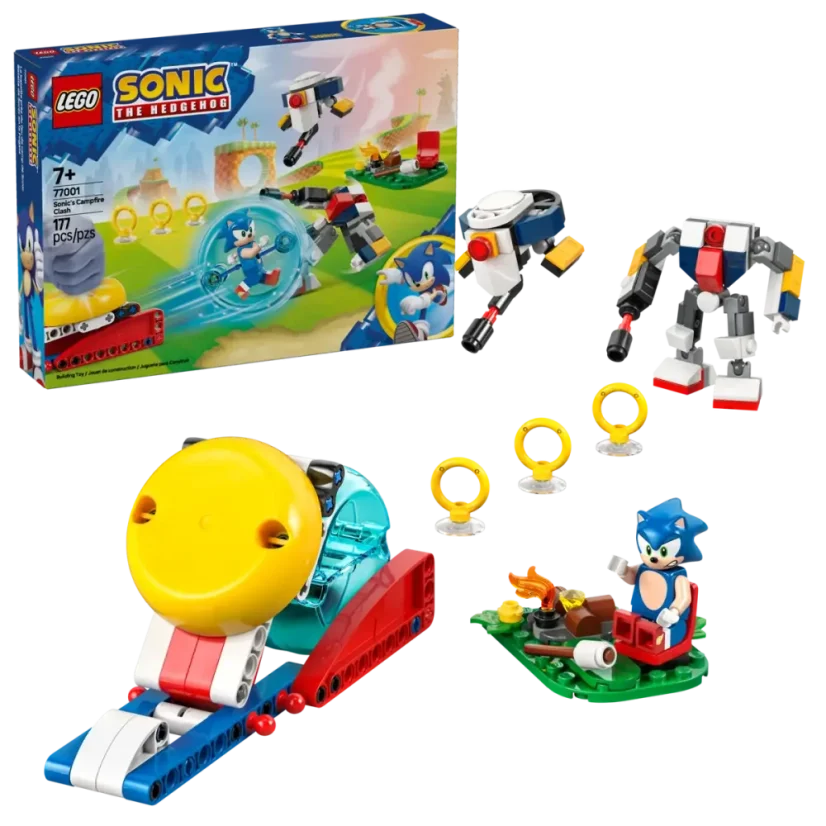 LEGO® Sonic the Hedgehog™ 77001 Sonic a souboj u táboráku