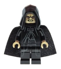 sw1107 Emperor Palpatine - Hood Basic, Orange Eyes