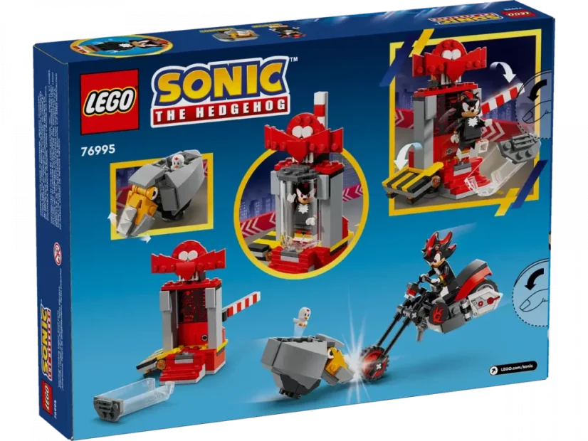 LEGO® Sonic the Hedgehog™ 76995 Shadow the Hedgehog a jeho útek