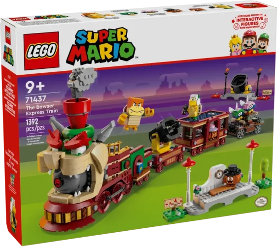 LEGO® Super Mario™ 71437 Bowser i pociąg ekspresowy