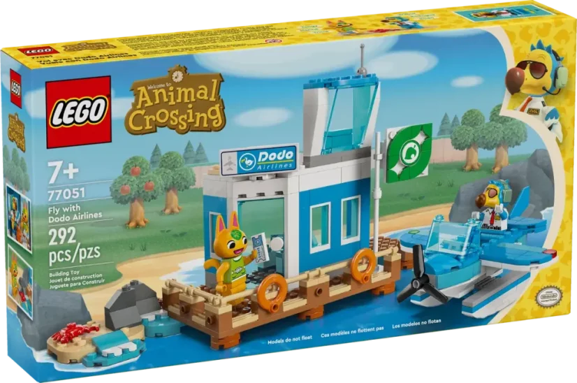 LEGO® Animal Crossing 77051 Fly with Dodo Airlines