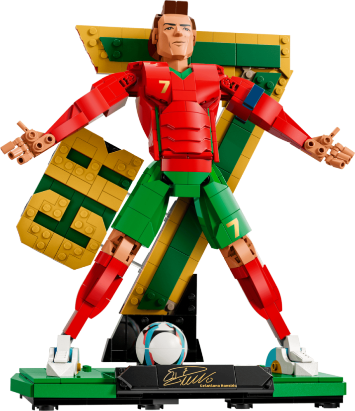 LEGO® Editions 43016 Cristiano Ronaldo – Soccer Legend