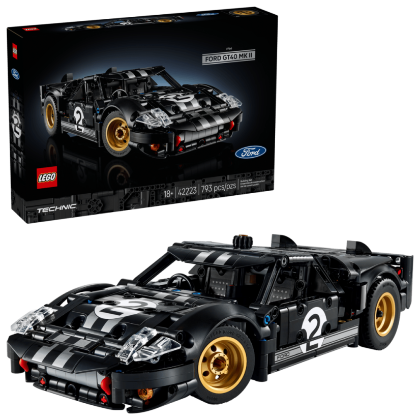 LEGO® Technic 42223 Závodní auto 1966 Ford GT40 MKII