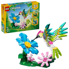 LEGO® Creator 31384 Dzikie zwierzęta: kolorowy koliber