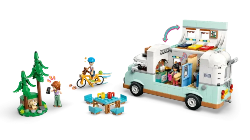 LEGO® Friends 42663 Dobrodružství s karavanem přátelství