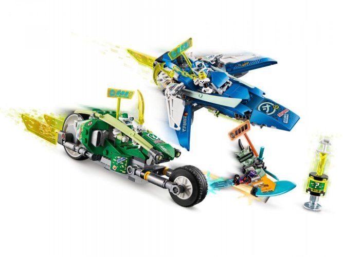 LEGO® Ninjago 71709 Rychlá jízda s Jayem a Lloydem