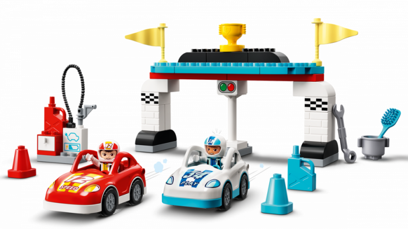 LEGO® DUPLO 10947 Pretekárske autá