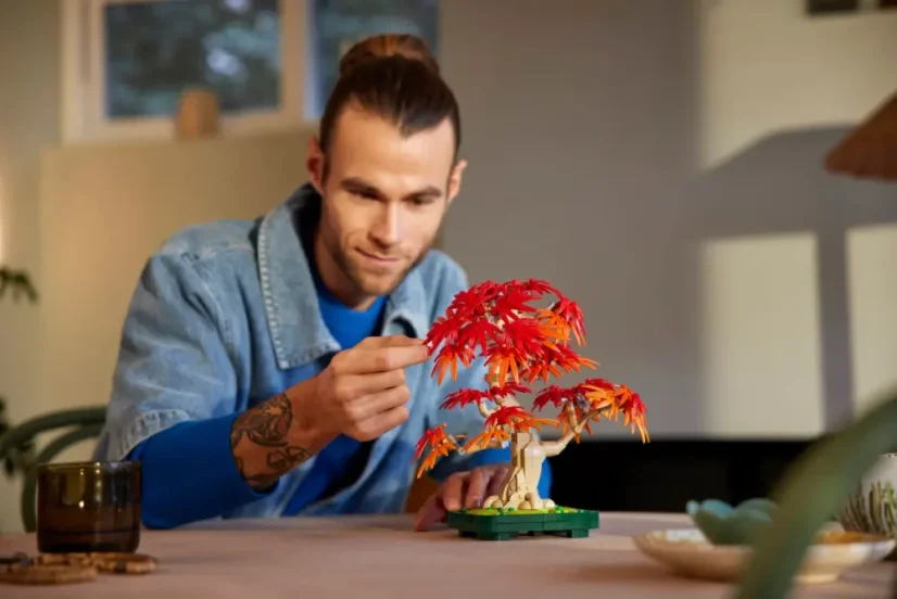 LEGO® Botanicals 10348 Bonsaj – Japonský červený javor