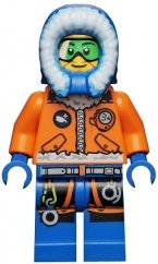cty0493 Arctic Explorer, Male with Green Goggles
