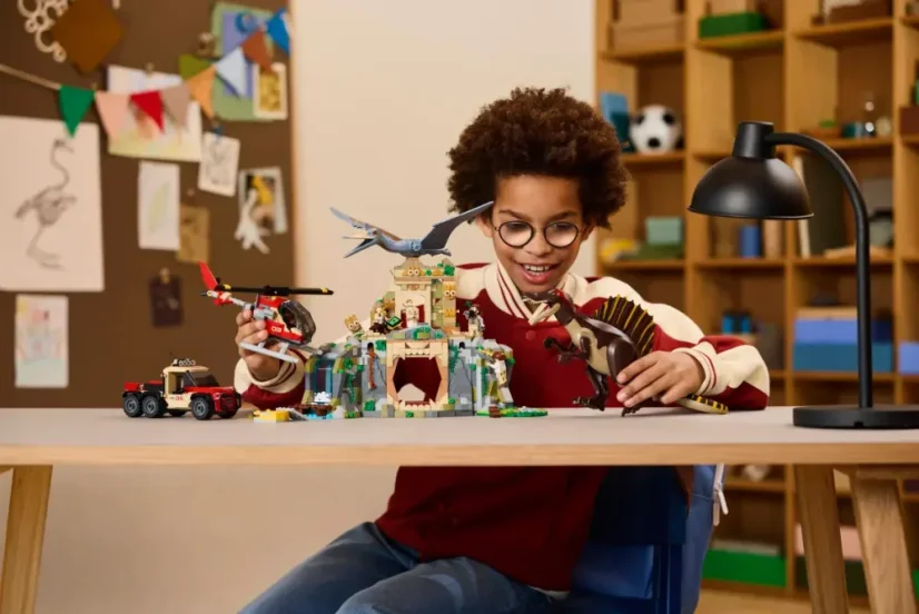 LEGO® Jurassic World 76976 Letecká mise se spinosaurem a quetzalcoatlem