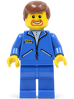 jbl010 Jacket Blue - Blue Legs, Reddish Brown Male Hair, Brown Facial Hair (Commentator)