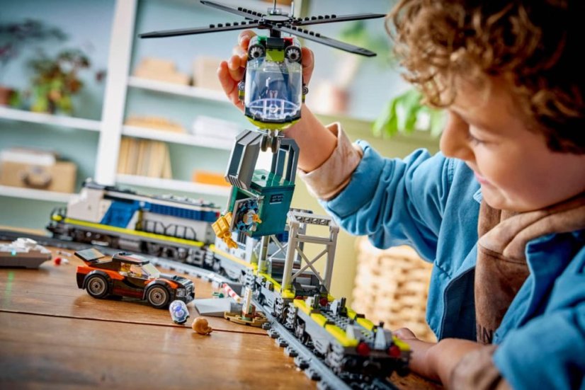 LEGO® City 60508 Loupež v policejním vlaku