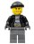 cty0930 Police - City Bandit Crook, Black Knit Cap, Black Stubble