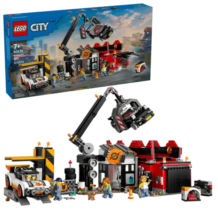 LEGO® City 60472 Vrakoviště s auty