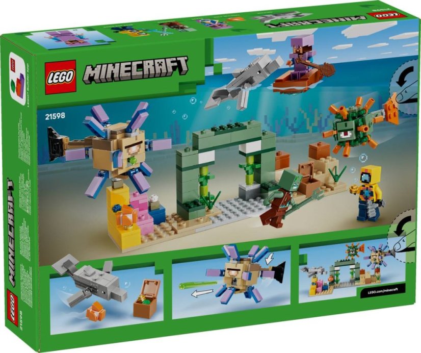 LEGO® Minecraft® 21598 Podmorské dobrodružstvo