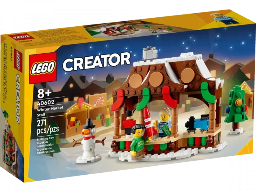 LEGO® 40602 Stánek na vánočním trhu