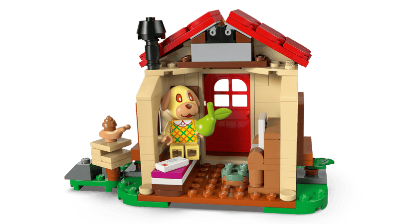 LEGO® Animal Crossing™ 77058 Goldie a jej útulný domček