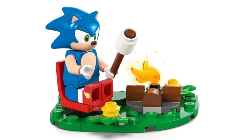 LEGO® Sonic the Hedgehog™ 77001 Sonic a souboj u táboráku