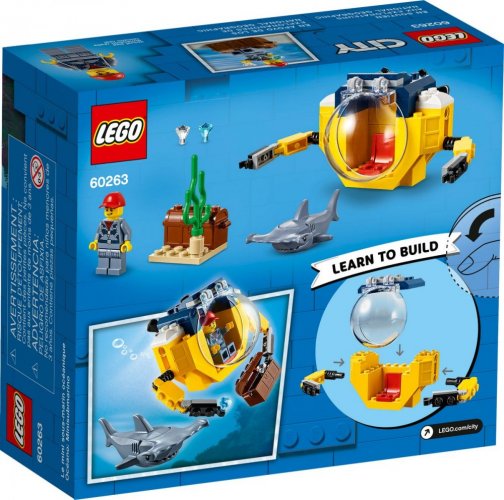 LEGO® City 60263 Oceánská miniponorka