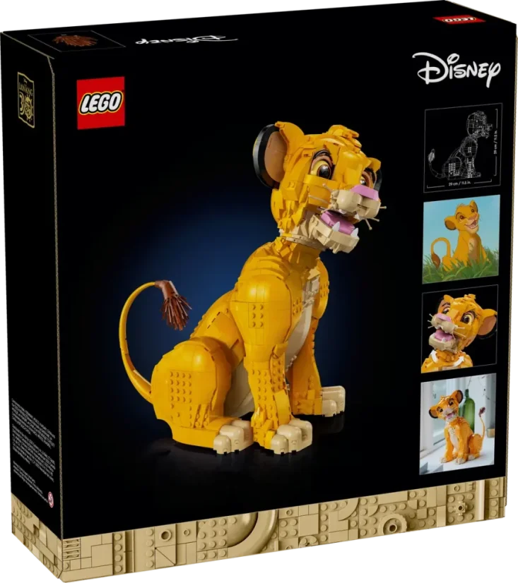 LEGO® Disney 43247 Mladý Simba z Levieho kráľa