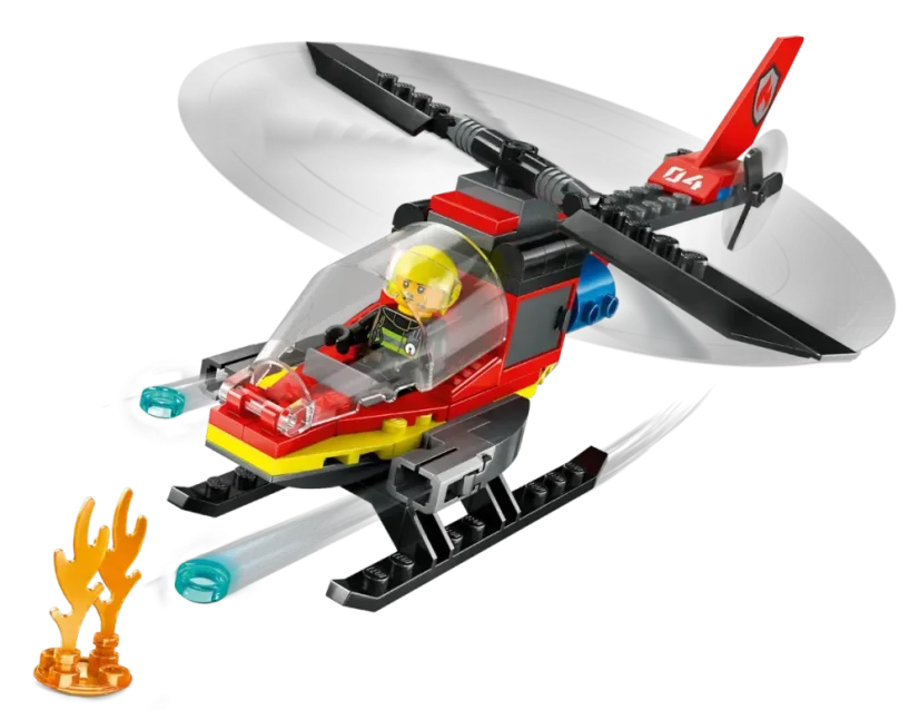 LEGO® City 60411 Hasičský záchranný vrtulník