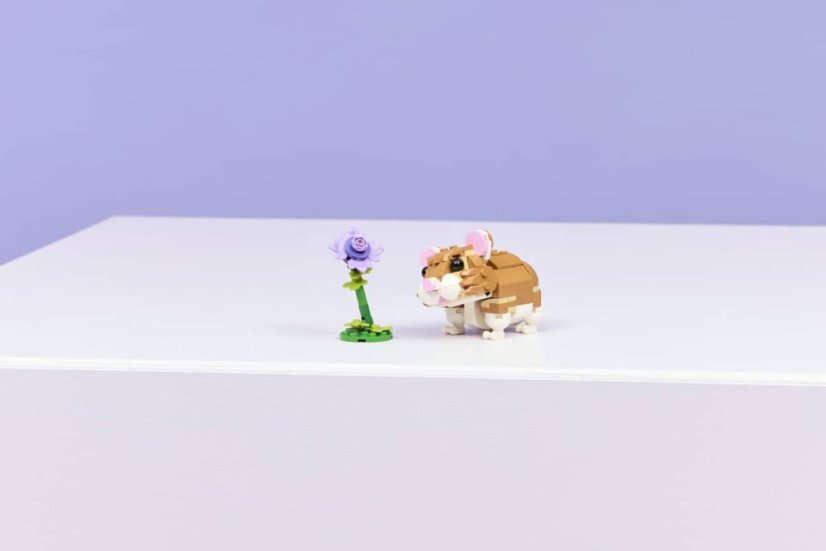LEGO® Creator 3 v 1 31376 Roztomilý křeček s květinou