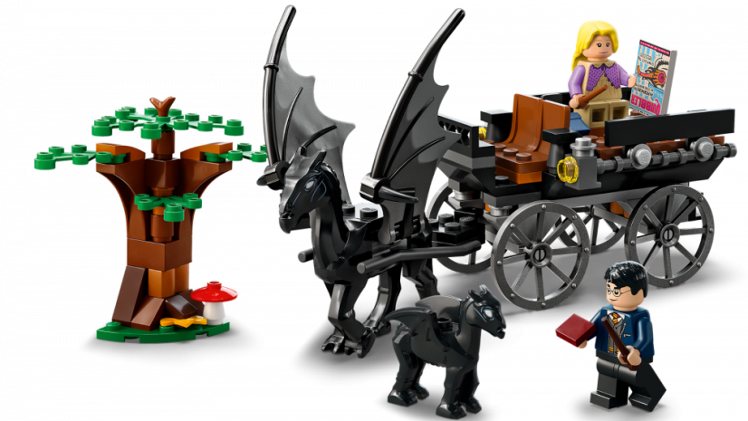 LEGO® Harry Potter 76400 Bradavice: Kočár a testrálové