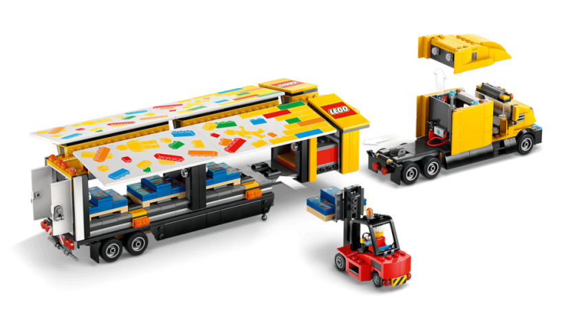 LEGO® City 60440 Yellow Delivery Truck